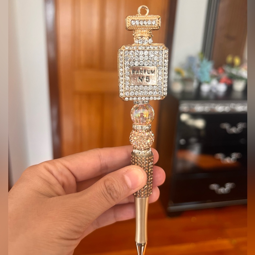 Gold and Silver Parfum N°5 Pen